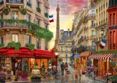 Anatolian 1500 Parça Eyfel Kafe Puzzle - David Mclean - 1