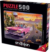 Anatolian 500 Parça Route 66 Puzzle - Steve Crisp thumbnail 2