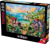 Anatolian 260 Parça Sahildeki Köy Puzzle - 2