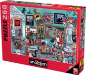 Anatolian 260 Parça Sanatseverler Puzzle - Peter Adderley thumbnail 2