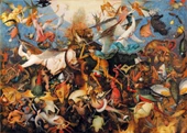 Anatolian 3000 Parça Asi Meleklerin Düşüşü Puzzle - Bruegel thumbnail 1