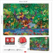 Educa 500 Parçalık Çocuk Ve Yetişkinler İçin Orman (Jungle) Puzzle thumbnail 2