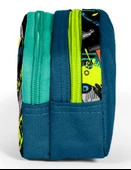 Coral High İki Bölmeli Erkek Çocuk Nefti Duvar Yazıları Kalem Çantası Kalemlik thumbnail 2