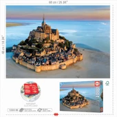Educa 1000 Parça Le Mont-Saint-Michel Puzzle - 3