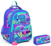Coral High Lavanta Grafiti Kız Çocuk İlkokul Sırt Çantası ve Kalemlik Seti thumbnail 1