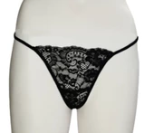 ASM1192 Kadın Siyah Dantel Sessione String thumbnail 2