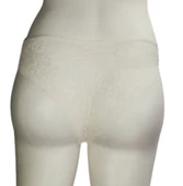 ASM1191 Kadın Ekru Dantel Merimeri Tanga thumbnail 7