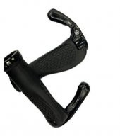 ÇİFT ALYANLI - AVUÇ DESTEKLİ - BOYNUZLU - 135 MM GÜMÜŞ-SİYAH - 1