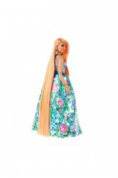 Barbie Extra Fancy Çiçekli Kostümlü Bebek HHN14 thumbnail 3