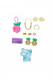 Barbie Extra Fancy Çiçekli Kostümlü Bebek HHN14 thumbnail 5