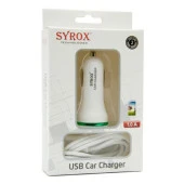 Syrox 1.0A Micro Araç Şarj Seti C33 - 1
