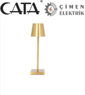 CATA CT 8437 Şarjlı Masa Lambası 3 Renk Modlu - 1