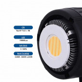 Gdx HD-200II C BiColor 2'li Işık Seti 200W Video Led Işığı - 2
