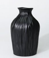 Selim Dublin Orta Boy Vazo Siyah SAKS 159SYH73RS - 1