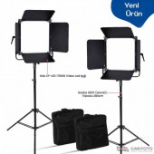 Gdx CF-LED 1700W 2'li Video Led Işığı - 1