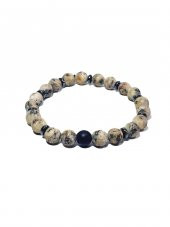 JTAW24DOB1346 JANTİ BİLEKLİK CEYT ONYX HEMATİT DOĞALTAŞ 8 MM - 1