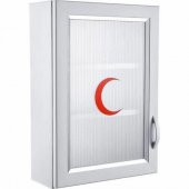 Ecza Dolabı İçi Dolu Lüx İlk Yardım İçerikli PVC 50x35x16 CM-159+PHL - 2