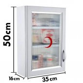 Ecza Dolabı İçi Dolu Lüx İlk Yardım İçerikli PVC 50x35x16 CM-159+PHL - 4