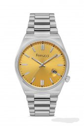 FC.03223M.04 Ferrucci Yeni Sezon Çelik Kordon 30 Mt Suya Dayanıklı Özel Seri Erkek Kol Saati thumbnail 1
