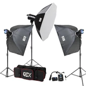 Gdx BM400 II W/S 3'lü Stüdyo Paraflaş SoftBox Seti - 4