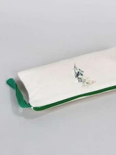 Gedene Zeytin Dalı Desenli Gabardin Kumaş Kalemlik - GDN20234005 - 2