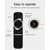 Wechip W1S Kablosuz Klavye Uzaktan Kumanda Air Mouse - 3