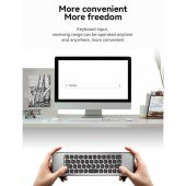 Wechip W3 Kablosuz Klavye Uzaktan Kumanda Air Mouse - 5