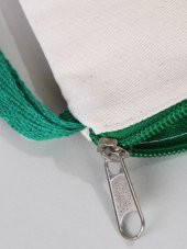 Gedene Zeytin Ağacı Desenli Gabardin Kumaş Clutch Çanta - GDN20234006 - 5