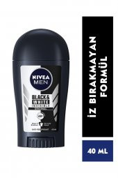NIVEA STICK MEN 40ML-INVISIBLE BLACK&WHİTE - 1
