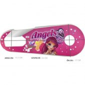 Sarissa Çocuk Bisikleti 16 Jant Angels Zincir Muhafaza Plastik Bisiklet Mufazası Pembe - 2