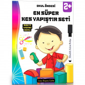 Okul Öncesi EN SÜPER Kes Yapıştır Seti (Laminasyonlu) - 1