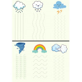 Okul Öncesi EN SÜPER Kes Yapıştır Seti (Laminasyonlu) - 4