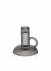 The Mia Cam Dekoratif Mumluk Gri 10x10 cm - 1