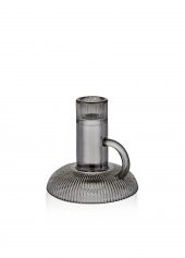 The Mia Cam Dekoratif Mumluk Gri 10x10 cm - 2