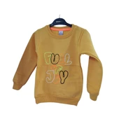 YUŞA BEBE FULL İŞLEMELİ ŞARDONLU ERKEK ÇOCUK SWEAT - 1