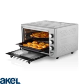 Akel Lambalı, Termostatlı, Çift Tepsili 32 Litre Midi Fırın Af280l - 2