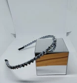 Parlak Boncuklu Işıltılı Abiye Tacı Genç Yetişkin thumbnail 4