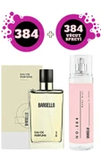 384 Edp 50 ml Floral Kadın Parfüm + NO:384 210 ml Body Mist Vücut spreyi - 1