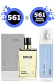 561 Edp Fresh 50 ml Erkek kokusu + No:561 210 ml Body Mist Vücut Spreyi - 1