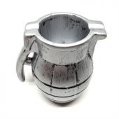 BUFFER® Eğlenceli Dekoratif El Bombası Görünümlü Sigara Hazneli Kül Tablası Küllük - 3