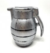 BUFFER® Eğlenceli Dekoratif El Bombası Görünümlü Sigara Hazneli Kül Tablası Küllük - 4