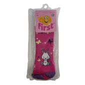 FİRST TAVŞAN DESENLİ KIZ ÇOCUK KIŞLIK KİLOTLU ÇORAP - 3