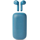 Lexon Speakerbuds Bluetooth Kulaklık & Bluetooth Hoparlör Mavi LA127B - 1