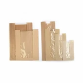 ÇİZGİLİ ŞAMUA BASKISIZ KESE KAĞIDI 15X33 CM - 1