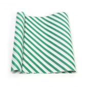 YEŞİL ÇİZGİ BASKILI 40GR İTHAL BEYAZ SÜLFİT AMBALAJ KAĞIDI 70X100CM 2 kg - 1