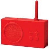 Lexon Tykho 3 Radyo ve Bluetooth Hoparlör Kırmızı LA119R9 - 1