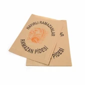 RAMAZAN PİDESİ ÇİZGİLİ ŞAMUA KRAFT KESE KAĞIDI 30X40CM - 1
