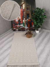 Orkide Home Dekoratif Otantik Dokuma Kaymaz Taban Kilim 7010 - 1