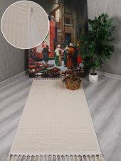 Orkide Home Dekoratif Otantik Dokuma Kaymaz Taban Kilim 7011 - 1