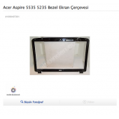Acer Aspire 5535 5235 Bezel Ekran Çerçevesi - 1